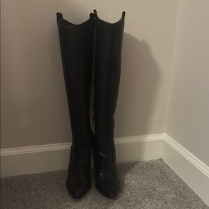 Vince Camuto Kervana Croc Embossed Women’s Knee High Boot